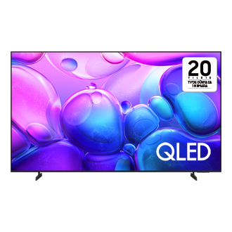  QLED Q6F 4K Smart TV (2025) Front Black 