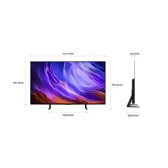 77" OLED S85H 4K Samsung Vision AI Smart TV (2026) Graphite