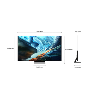 83" OLED S90H 4K Samsung Vision AI Smart TV (2026) Graphite
