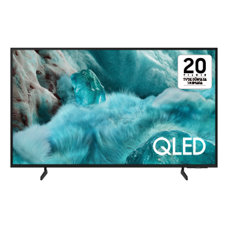 98" QLED Q7F 4K Samsung Vision AI Smart TV (2025) Front Black 