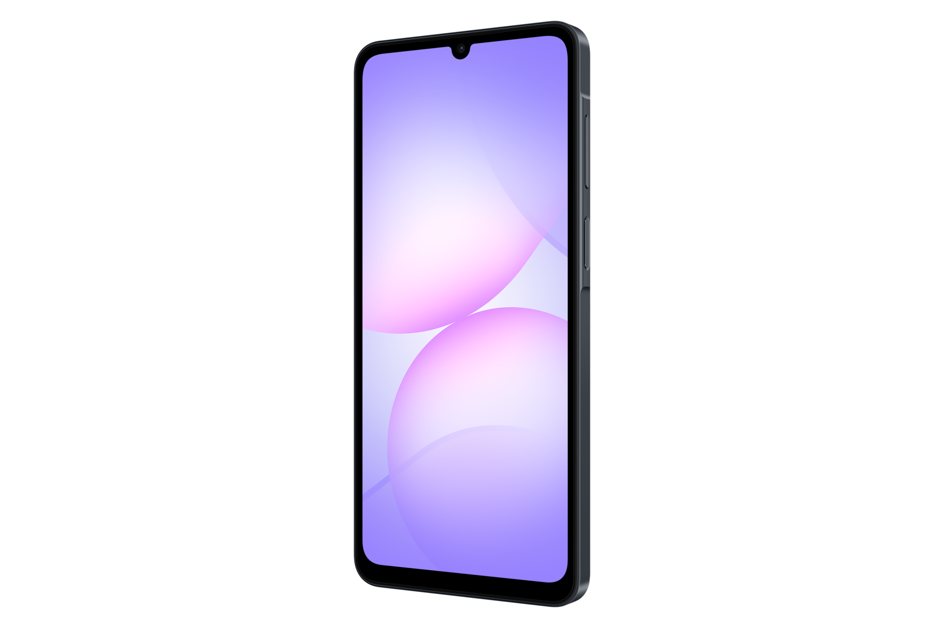 Galaxy A07 FrontR30 Black 
