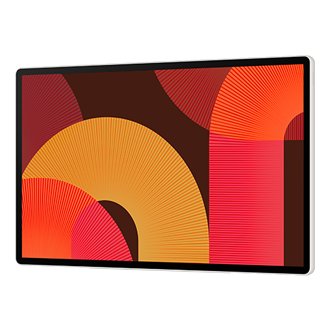 27" The Movingstyle LSM7F QHD Touch Interaction Movable Screen (2025) R-Perspective White The Movingstyle