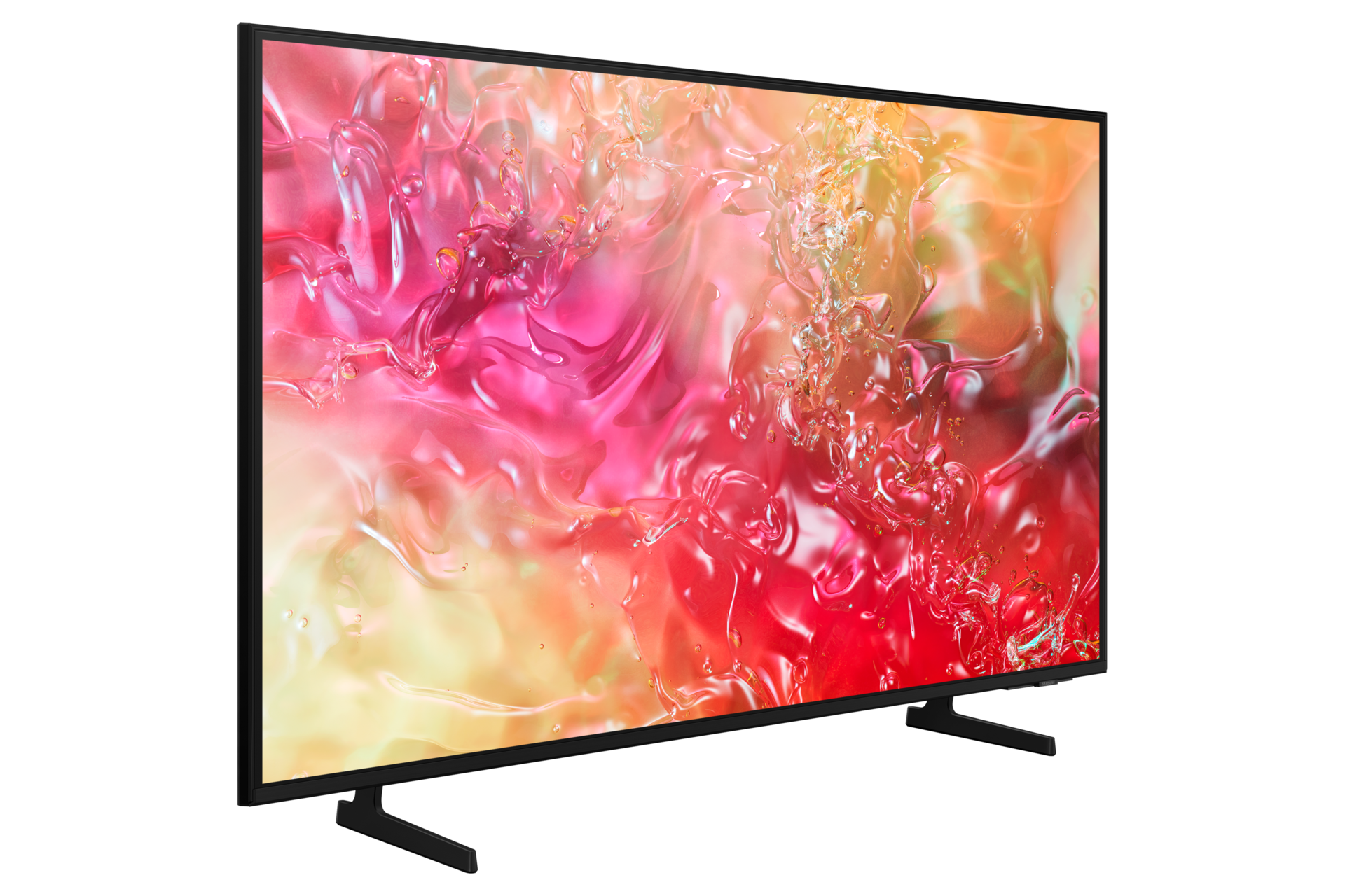 {Size} Inch Crystal UHD DU7100 4K Tizen OS Smart TV (2024) L-Perspective Black 