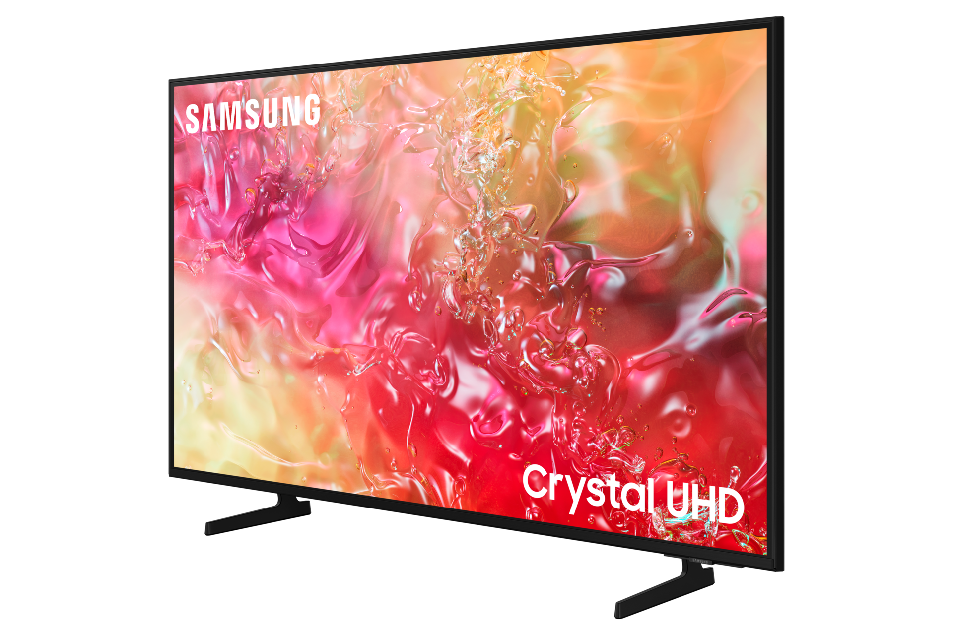 {Size} Inch Crystal UHD DU7100 4K Tizen OS Smart TV (2024) R-Perspective2 Black 