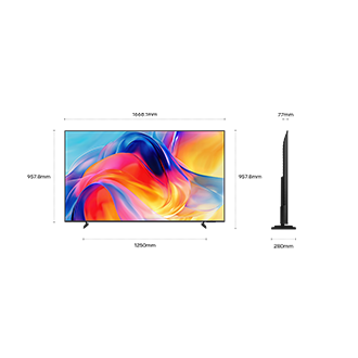 75" Mini LED M70H 4K Samsung Vision AI Smart TV (2026) Titanium Black