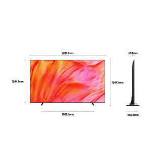 98" Crystal UHD U9000H 4K Samsung Vision AI Smart TV (2026) Graphite