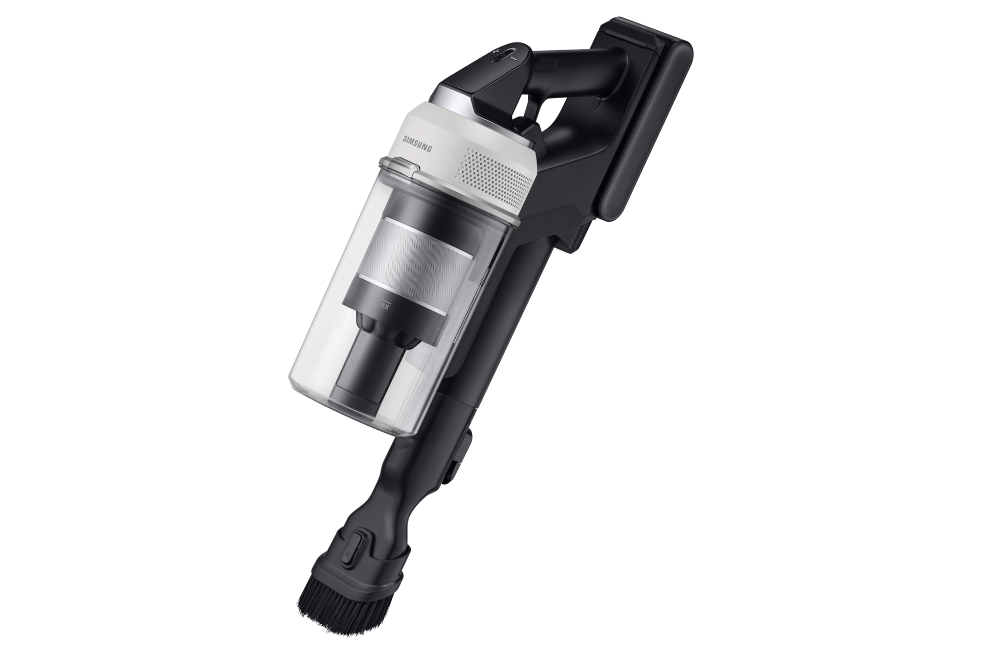 Jet 85S Stick VC 250W / 60 Min. 2.43kg with the Slim LED Brush Accessory-With-Body2 Satin Greige 