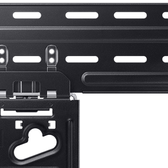 2021 Slim Fit Wall Mount (WMN-A50E) Front-Set-Detail Black 