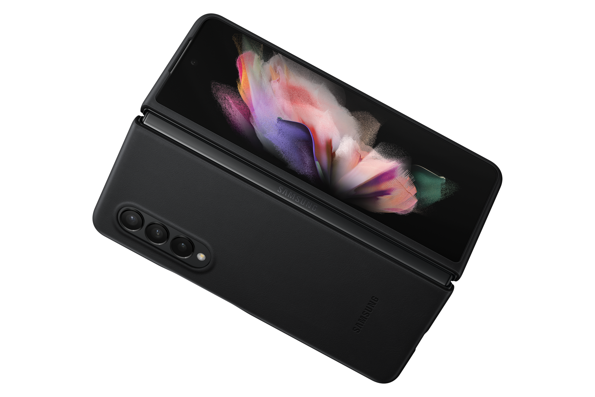 Galaxy Z Fold3 皮革背蓋
