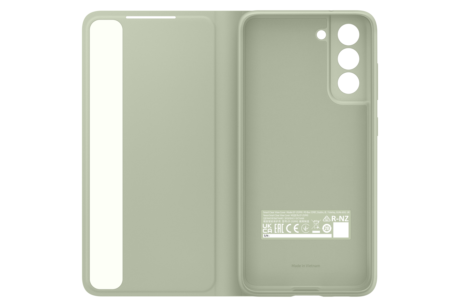 Galaxy S21 FE 5G 透視感應皮套
