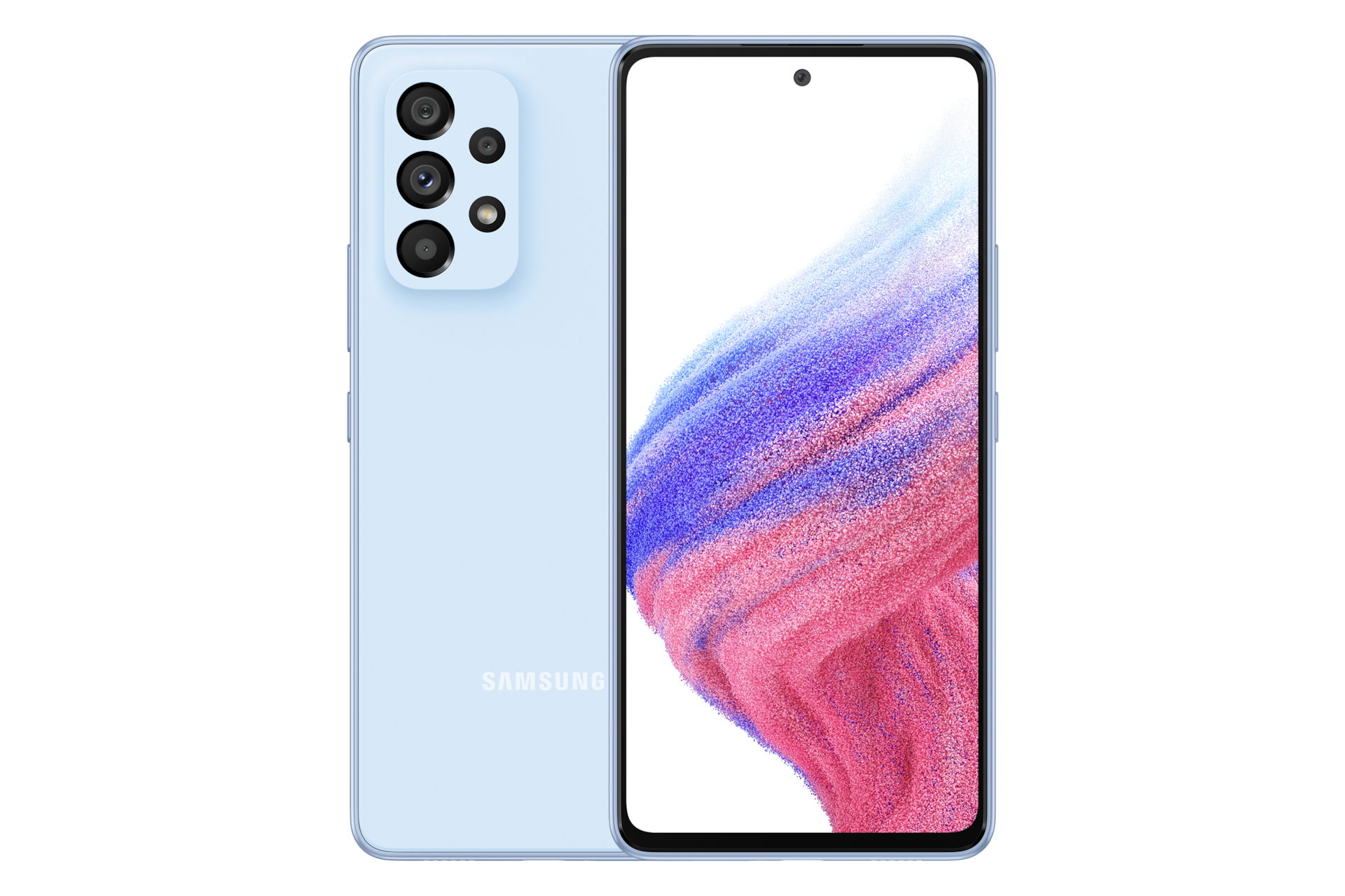 購買Galaxy A53 5G 水藍豆豆128 GB | SM-A5360LBMBRI | 台灣三星電子