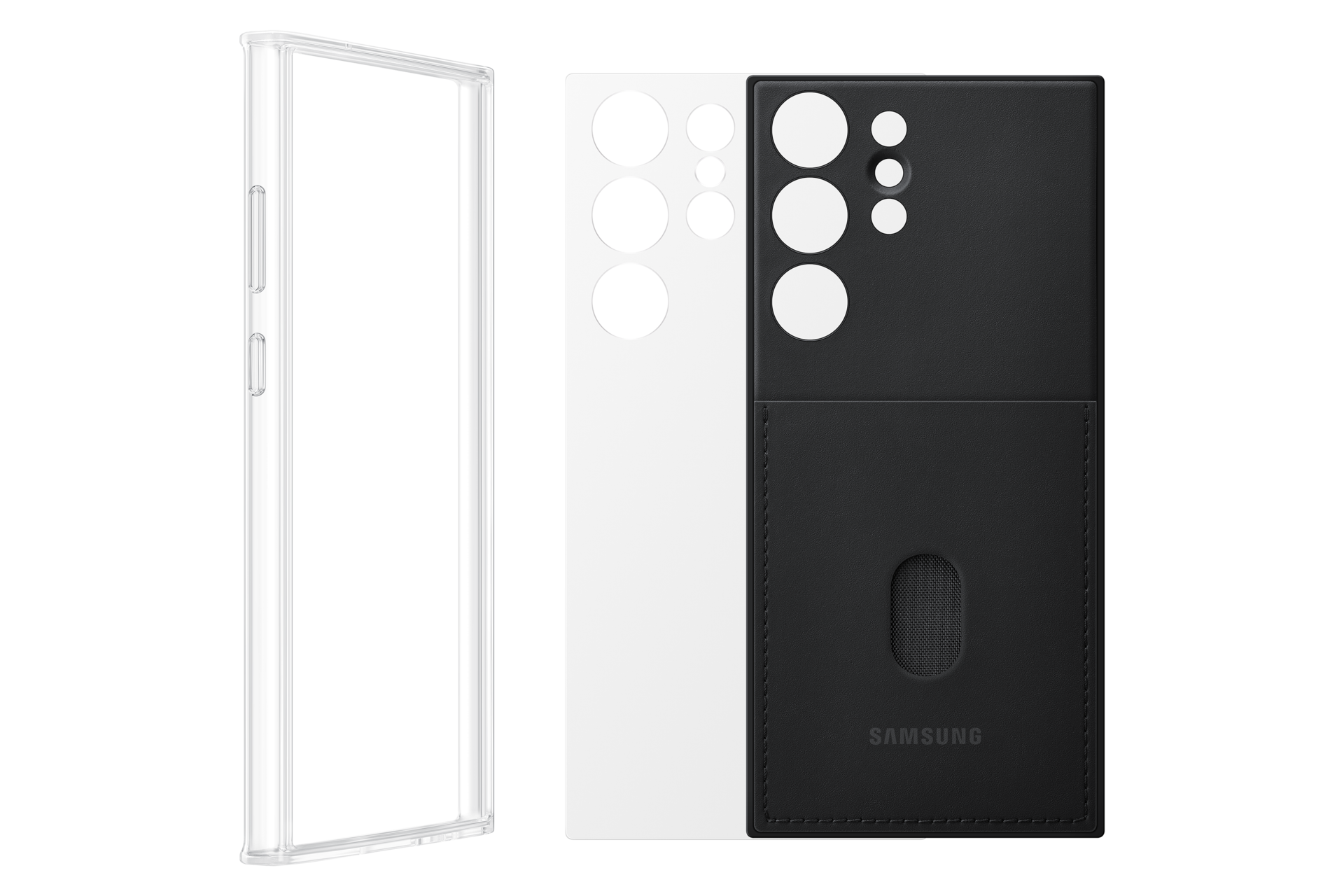 Galaxy S23 Ultra 邊框背蓋兩用保護殼