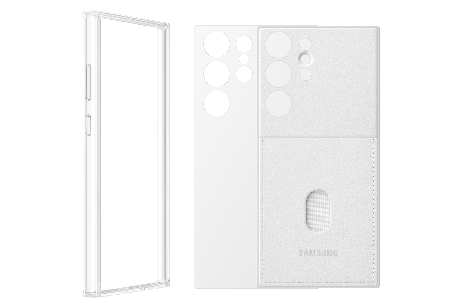 Galaxy S23 Ultra 邊框背蓋兩用保護殼