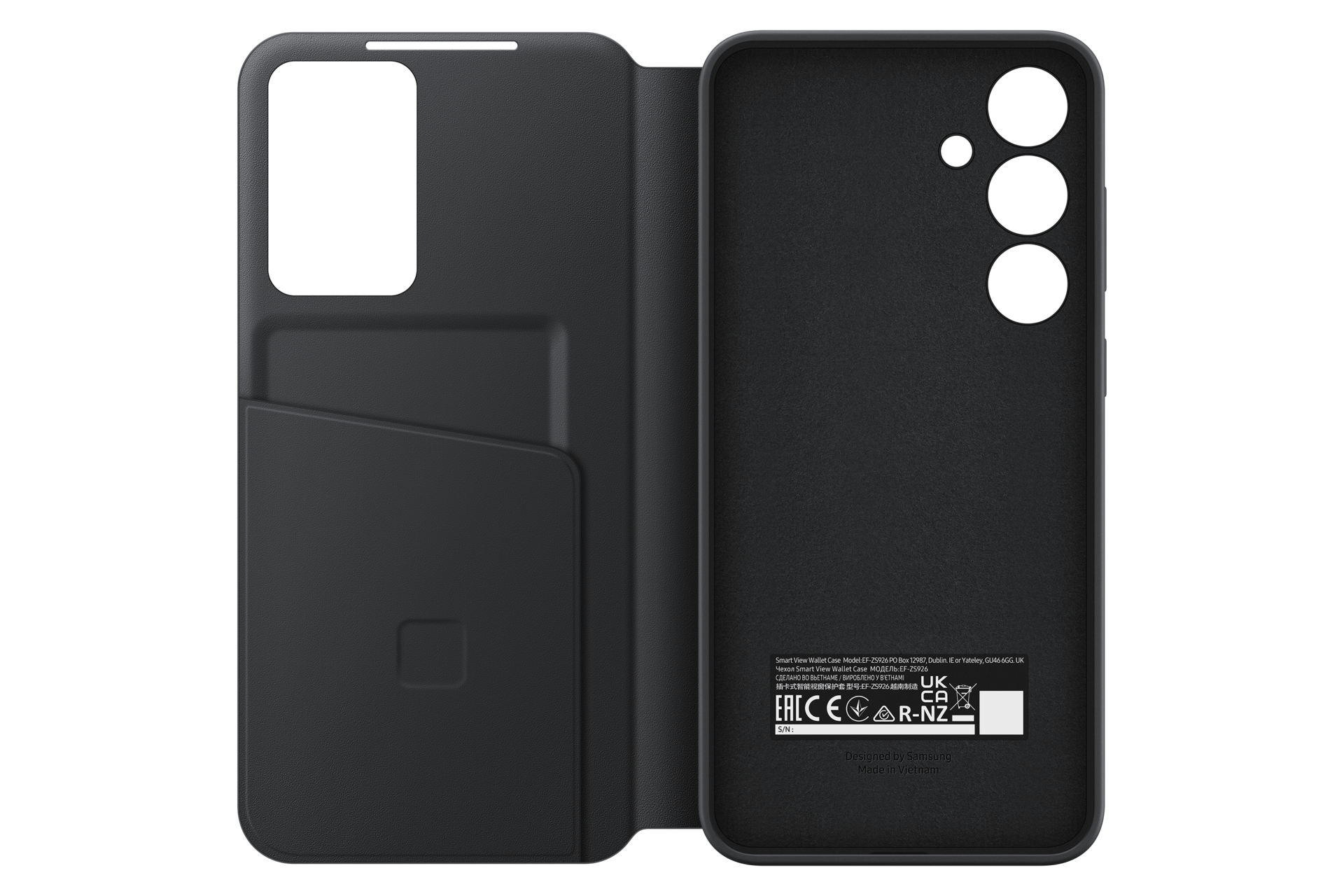 front-open Black