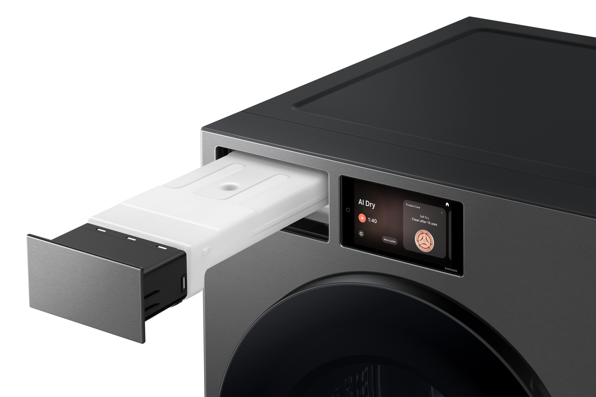 Bespoke AI™ 智慧熱泵乾衣機 20KG Detail3 Silver 