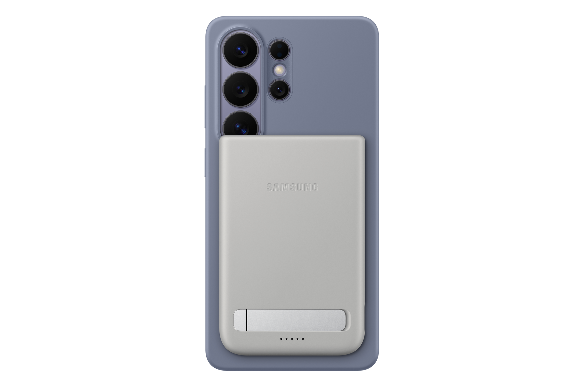 磁吸無線行動電源 ( Qi2 15W / 5000mah ) Front Gray 