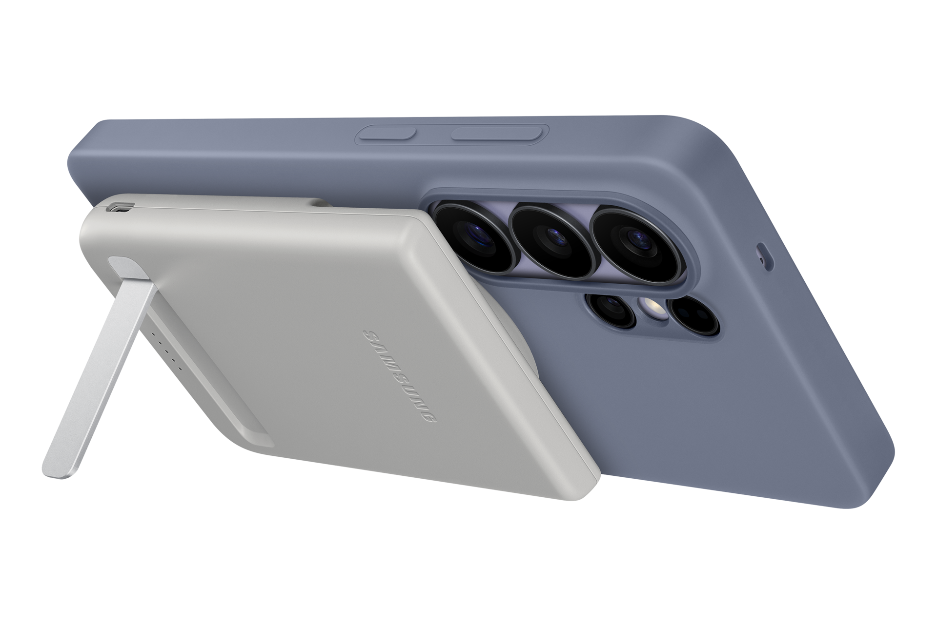 磁吸無線行動電源 ( Qi2 15W / 5000mah ) Set-Cut Gray 