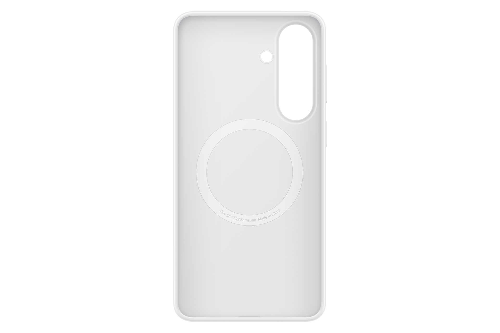 Galaxy S26+ 矽膠磁吸保護殼 Back White 