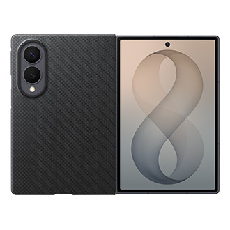 Galaxy Z Fold8 碳纖維磁吸保護殼 Front Black 