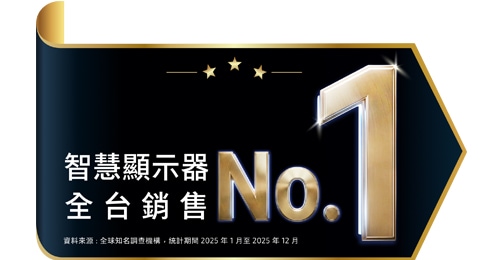 [全台銷售 No.1] - 年度銷售第一智慧顯示器