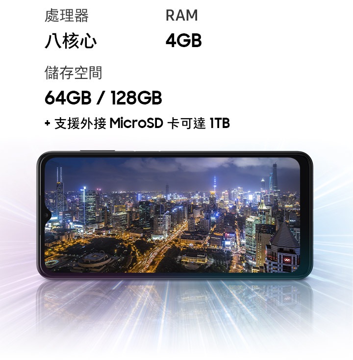 Galaxy A13 5G 沁白豆豆64 GB | SM-A136BZWUBRI | 台灣三星電子