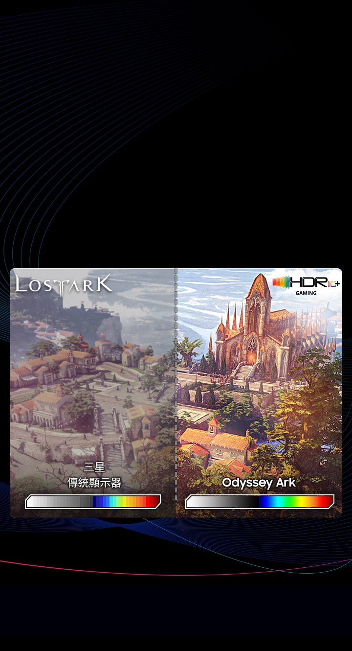 55吋odyssey Ark Mini Led 曲面電競顯示器 S55bg970nc 台灣三星電子