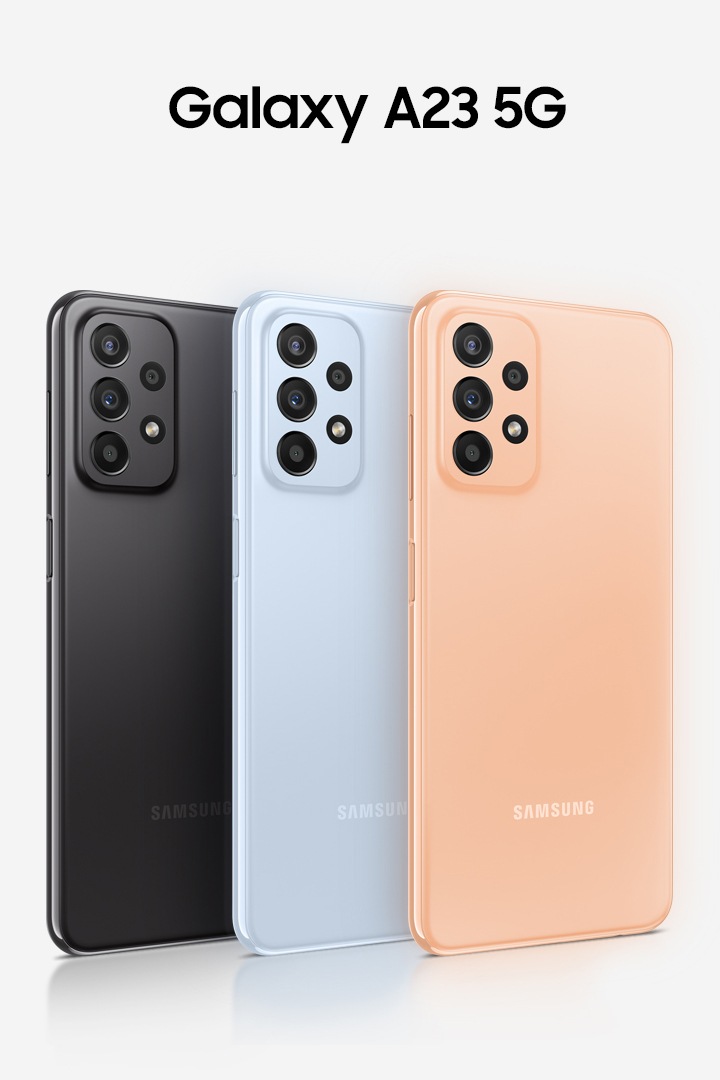 Galaxy A23 5G 潮黑豆豆128 GB | SM-A236EZKWBRI | 台灣三星電子