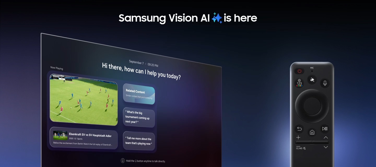 Samsung Vision AI 最懂你的智慧生活夥伴