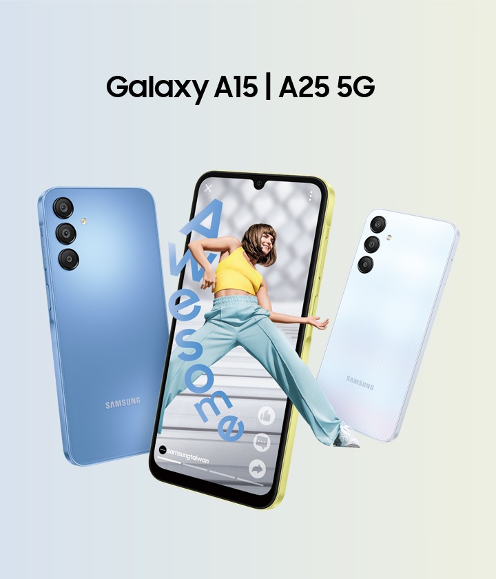 Galaxy A25 5G 琉璃藍128 GB | SM-A256ELBGBRI | 台灣三星電子