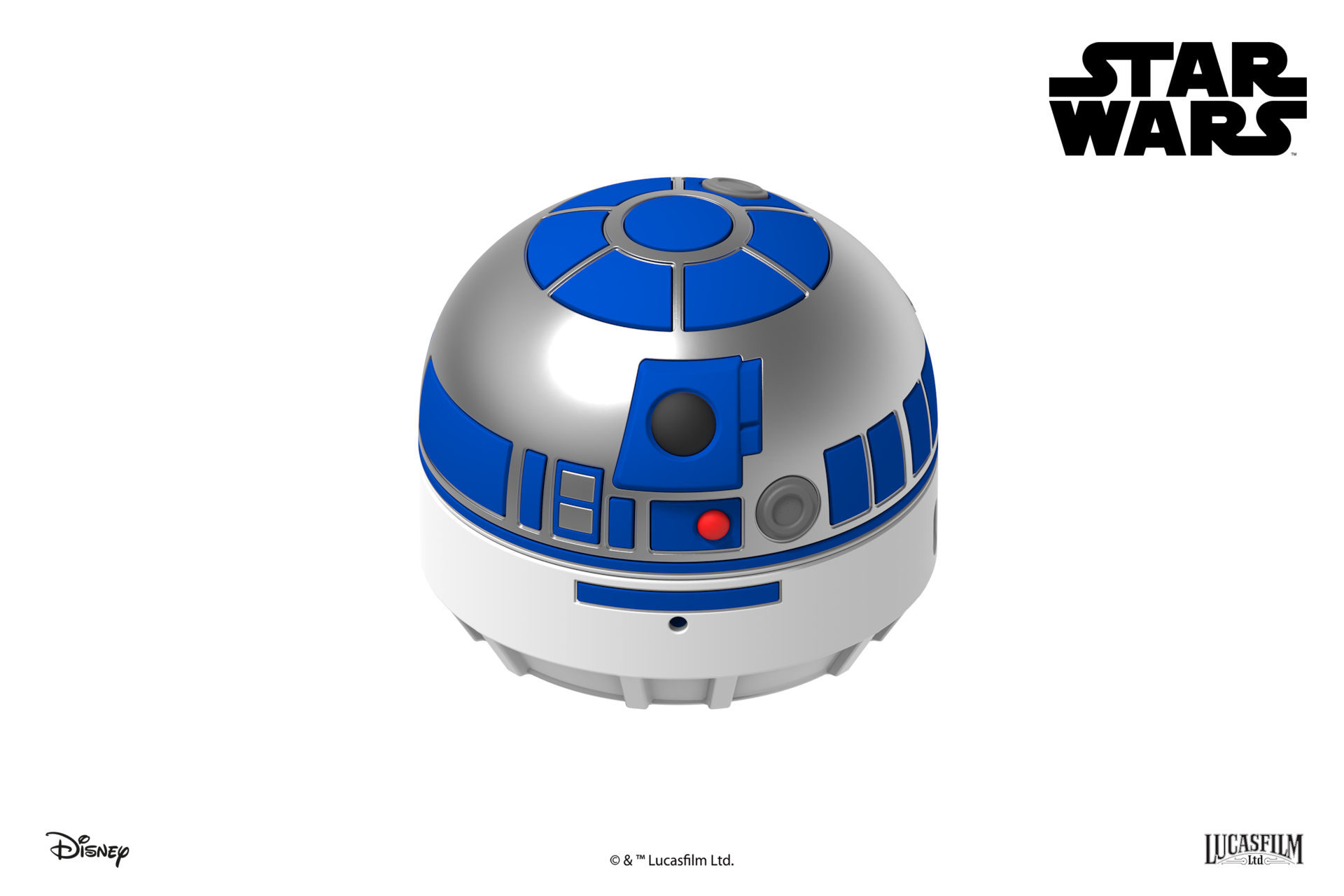 Galaxy Buds 星際大戰系列R2-D2 保護殼| 銀、白| GP-FPR510HOASW