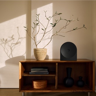 Music Studio 5 LS50H WiFi-藍牙 無線喇叭 (2026) 黑，生活風格