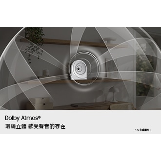 Music Studio 5 LS51H WiFi-藍牙 無線喇叭 (2026) 白，Dolby Atmos®