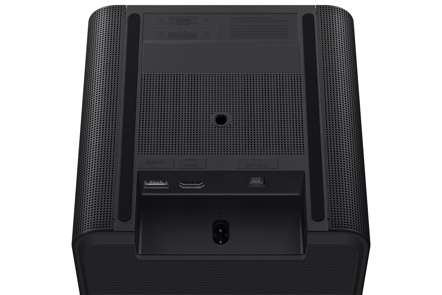 Music Studio 7 LS70H WiFi-藍牙 無線喇叭 (2026) 黑，機身插槽
