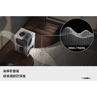 Music Studio 7 LS71H WiFi-藍牙 無線喇叭 (2026) 白，高解析音質