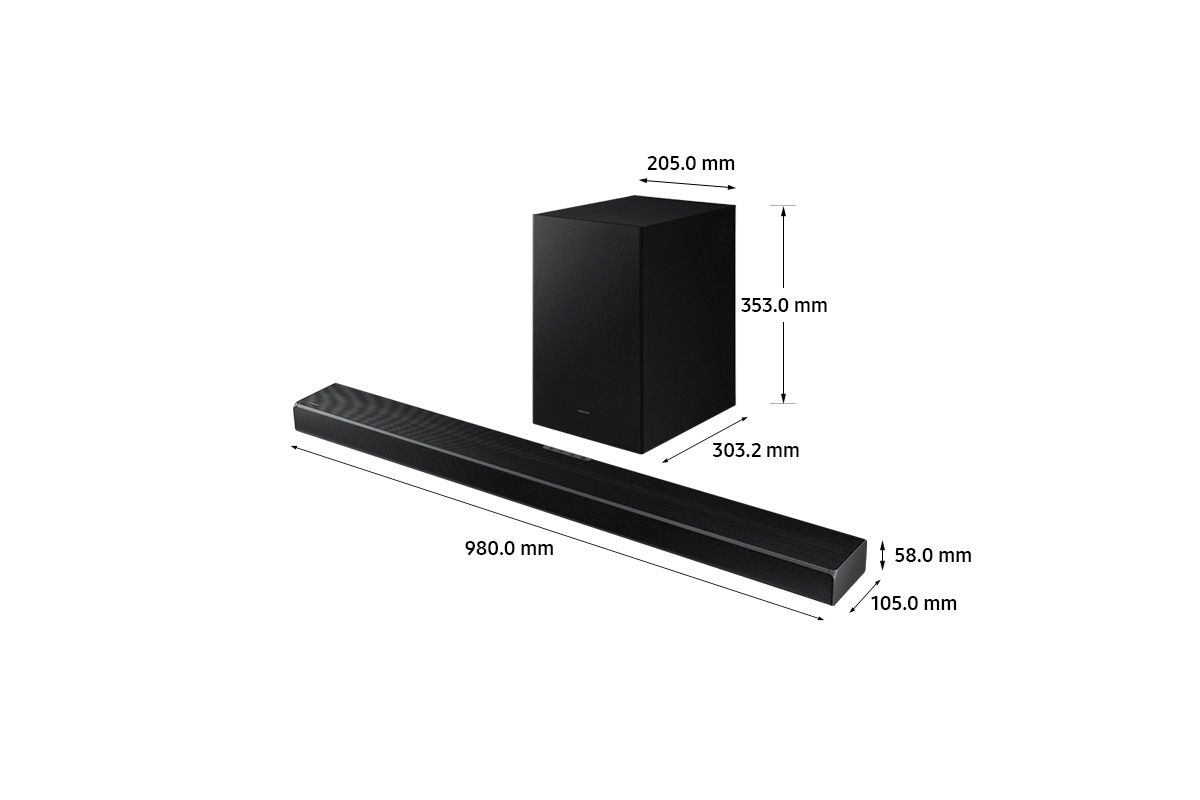 3.1.2 Ch Soundbar Q600A 產品規格