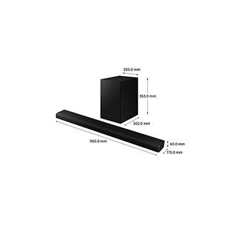 3.1.2 Ch Soundbar Q700A 產品規格