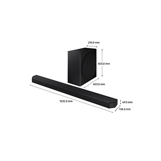 7.1.2 Ch Soundbar Q900A 產品規格