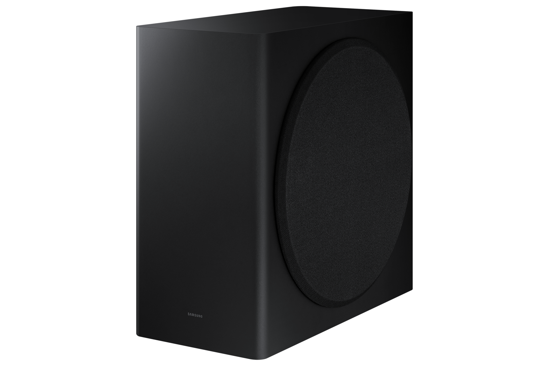 11.1.4 Ch Soundbar Q950A	重低音喇叭右側視角，黑