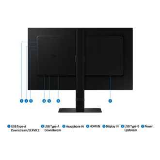 黑，產品外觀背面 (連接埠)