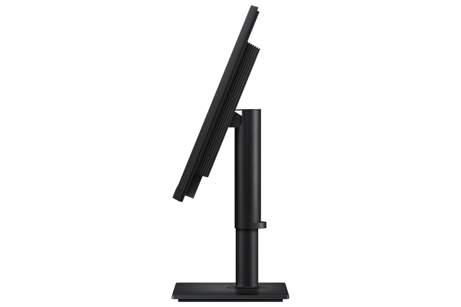 27吋 ViewFinity S8 S80UH 4K UHD 高解析度平面顯示器右側 (調整螢幕傾角)，黑