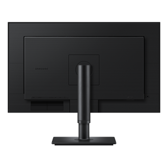 27吋 ViewFinity S8 S80UH 4K UHD 高解析度平面顯示器背面，黑