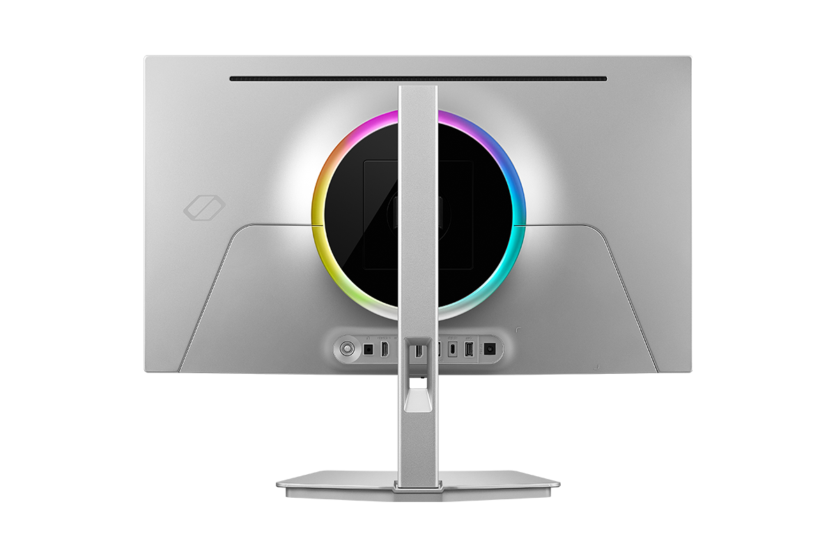 27吋 Samsung Odyssey OLED G8 背面。