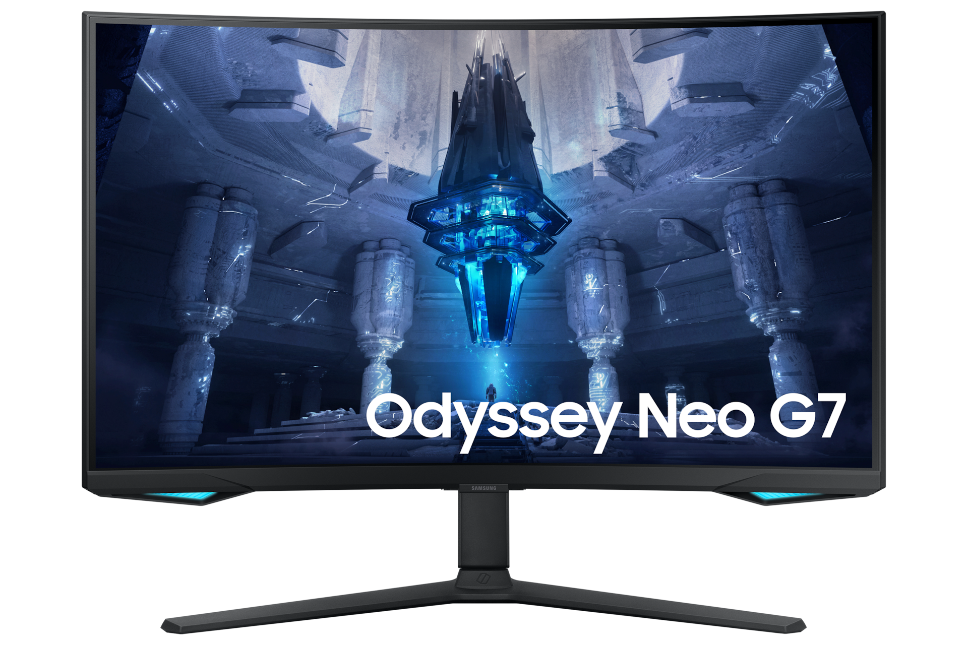 スペシャルオファ 32吋Odyssey Neo G7 Mini LED 曲面電競顯示器| S32BG750NC ディスプレイ・モニター本体