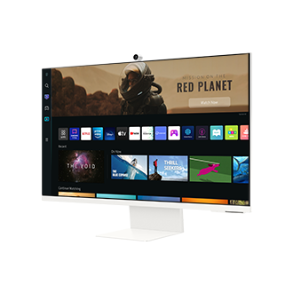 象牙白，不同角度之產品外觀 (與可拆式磁吸視訊攝影機)