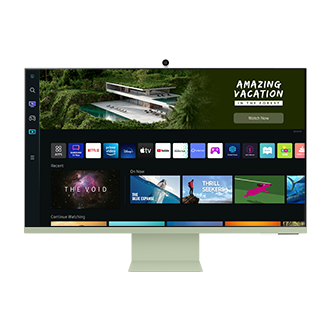 湖水綠，產品外觀正面 (與可拆式磁吸視訊攝影機)