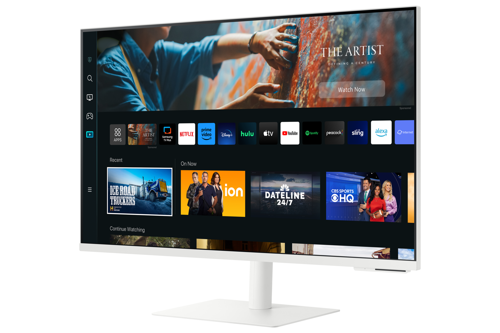 白，不同角度之產品外觀