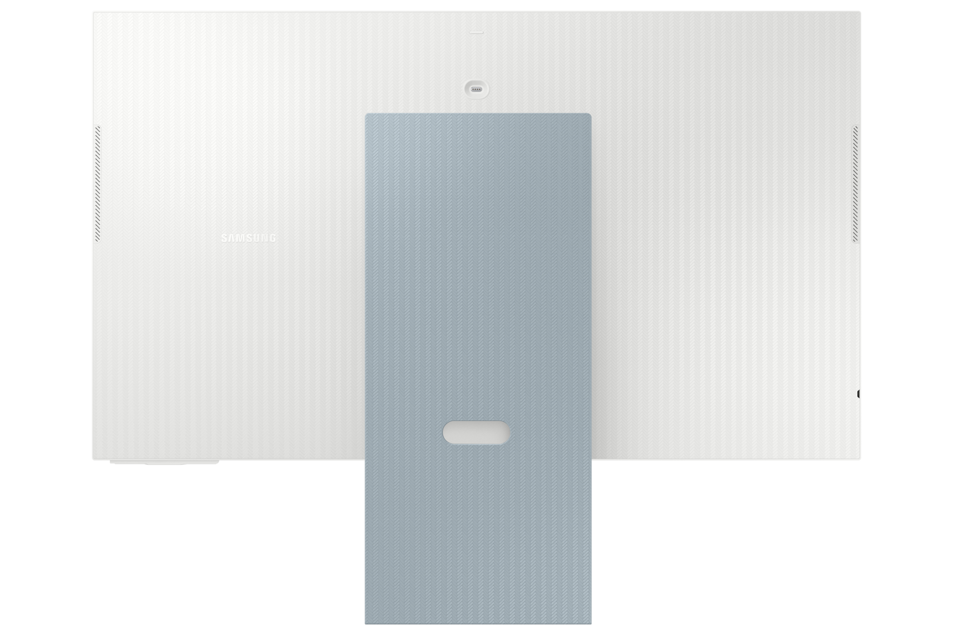 夕霧藍，產品外觀背面