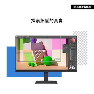 UHD 解析度，探索細膩的真實