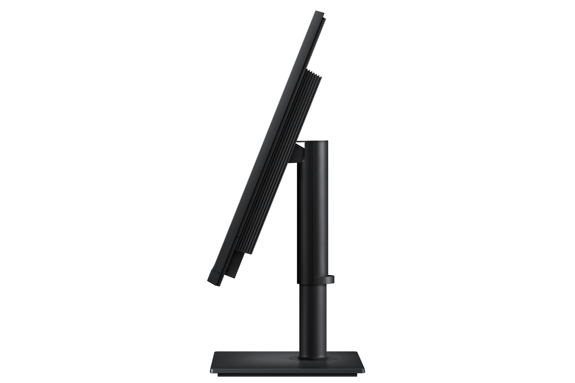 32吋 ViewFinity S8 S80UH 4K UHD 高解析度平面顯示器右側 (調整螢幕傾角)，黑