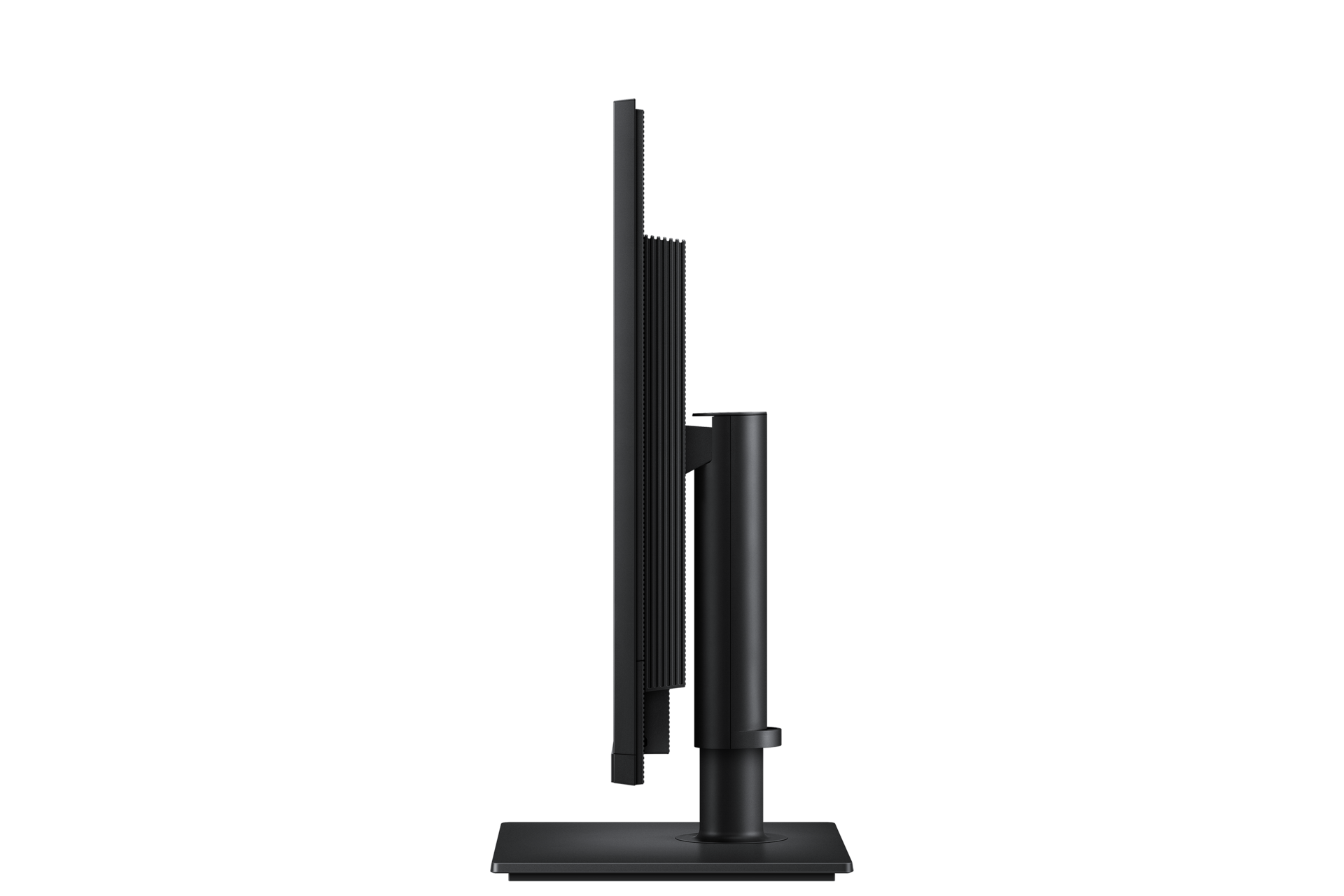 32吋 ViewFinity S8 S80UH 4K UHD 高解析度平面顯示器右側 (調整螢幕高度)，黑